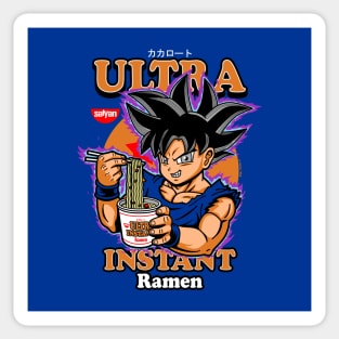 Cute Funny Superhero Anime Manga Gift For Ramen Lovers Sticker